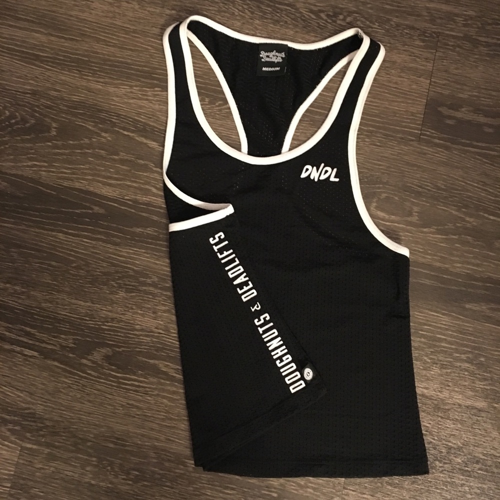 Doughnuts and Deadlifts Perform Mesh Tank